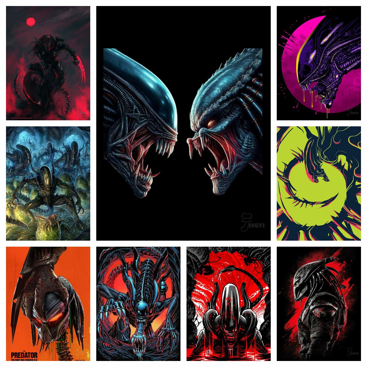 Embroidery Vs Stitching - 2025 nuevo personaje de Alien vs