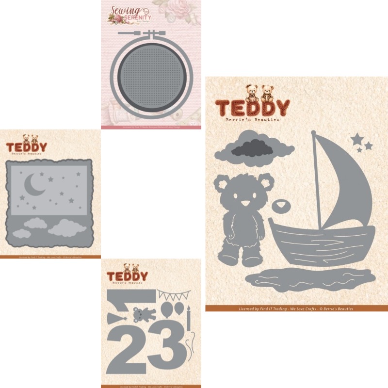 Embroidery Paper - Moldes de corte de metal para