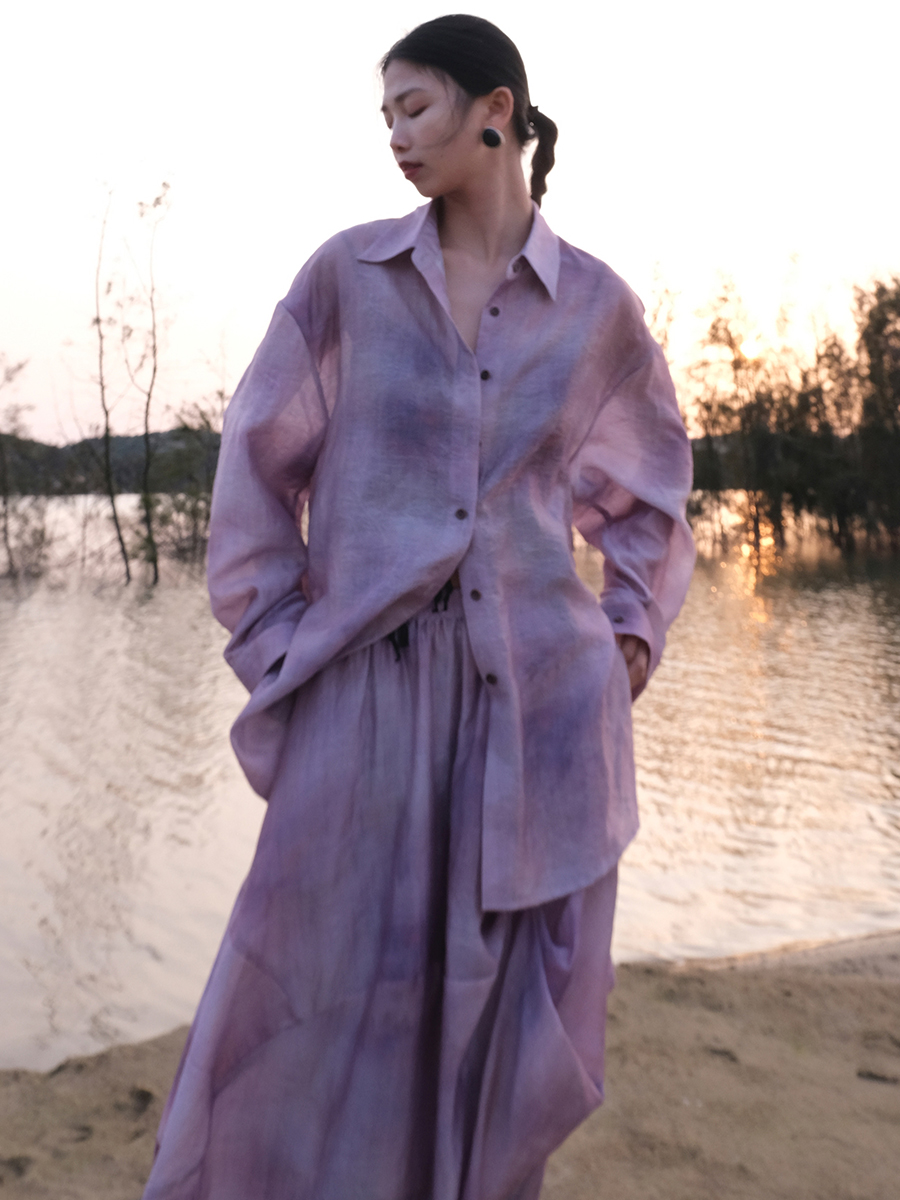 Embroidery Premium - Nueva Camisa de Primavera-Verano, Holgada, de