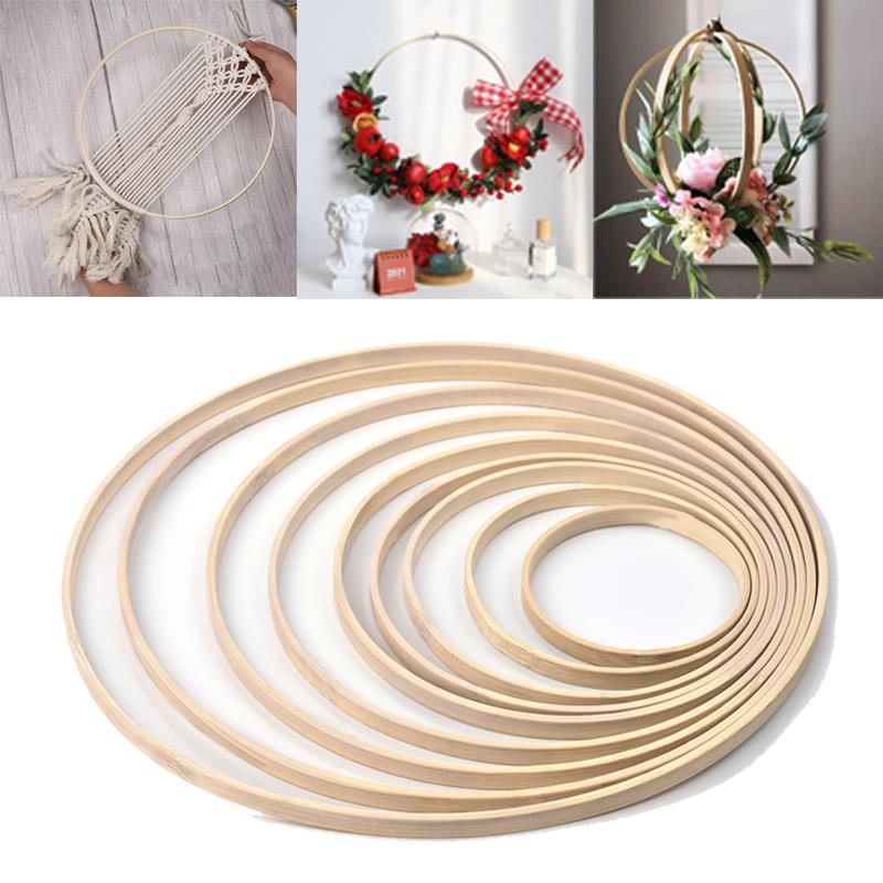 Embroidery Hooping - Atrapasueños hecho a mano de madera,