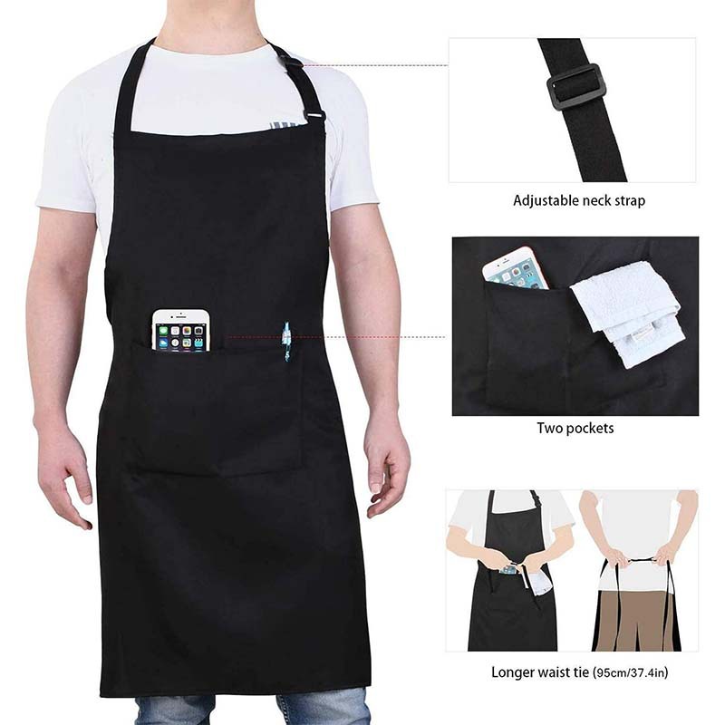 Tamaño grande impermeable pers - Embroidery Apron reseña y precio