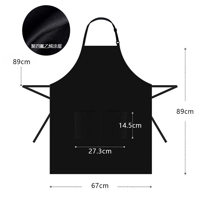 Tamaño grande impermeable pers - Embroidery Apron reseña y precio