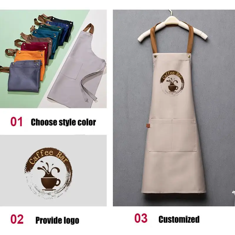 Delantales de cocina impermeab - Embroidery Apron reseña y precio