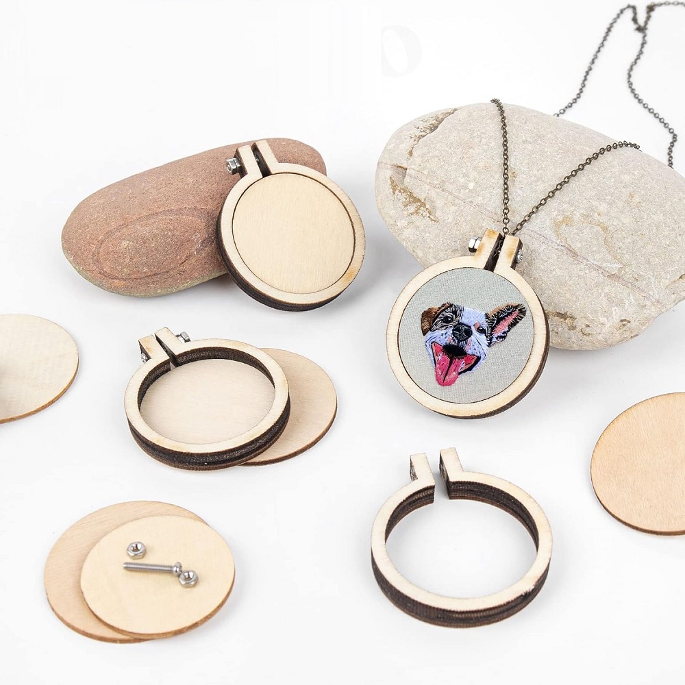 Mini aro de bordado, anillo de - Embroidery Hooping reseña y precio