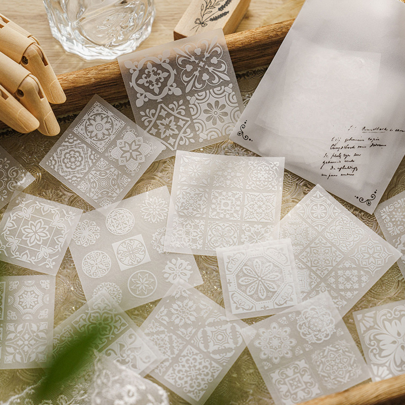 Paquete de 30 Pegatinas de Enc - Embroidery Paper reseña y precio