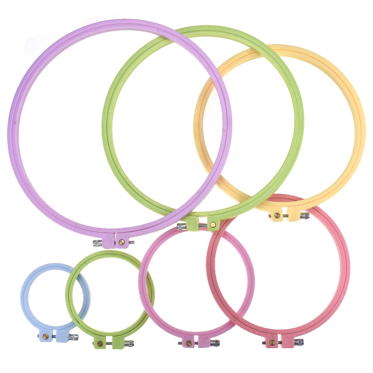 1/7 Piezas Aro de Bordado de P - Embroidery Hooping reseña y precio