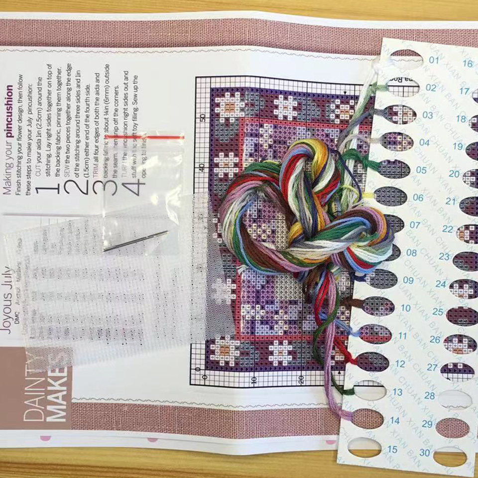 Paquete de punto de cruz 742Fu - Embroidery World reseña y precio