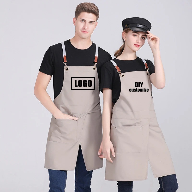 Logotipo impreso bordado perso - Embroidery Apron reseña y precio