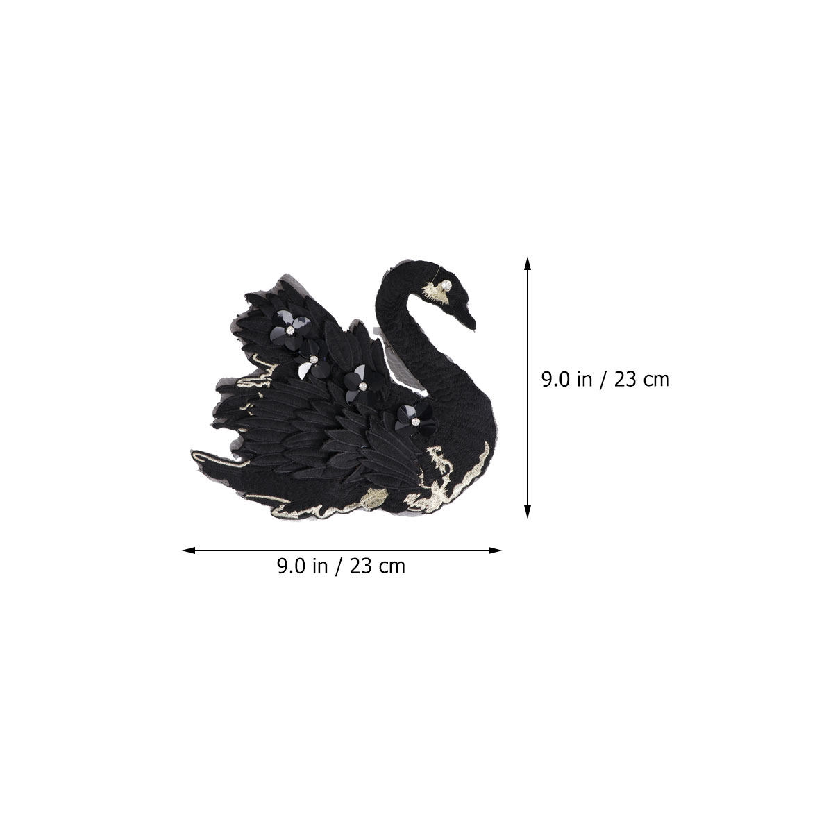 Parches Bordados de Cisne para - Embroidery Premium reseña y precio