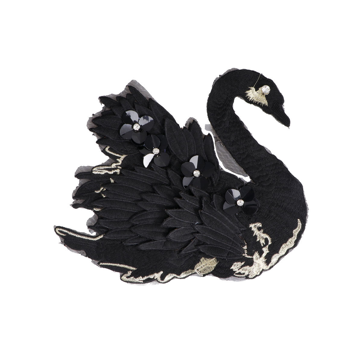 Parches Bordados de Cisne para - Embroidery Premium reseña y precio