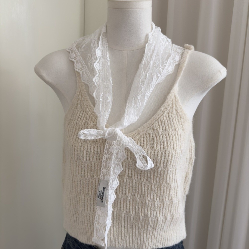 Falda de media pierna de encaj - Embroidery Apron reseña y precio