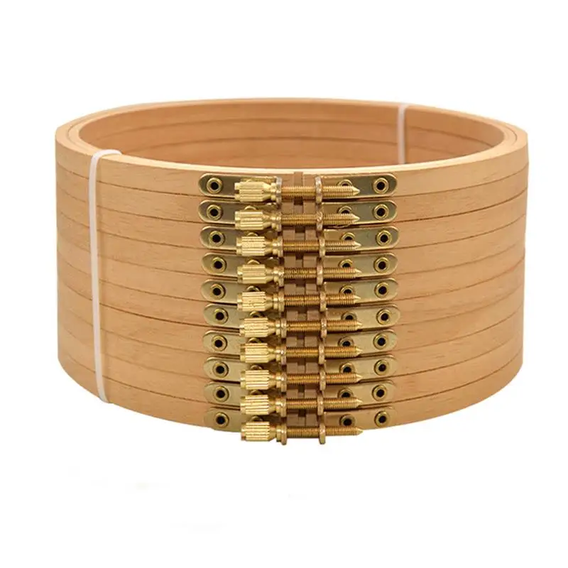 Aros de bordado de madera de h - Embroidery Hooping reseña y precio