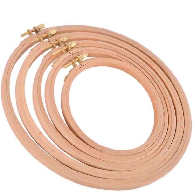 Aros de bordado de madera de h - Embroidery Hooping reseña y precio