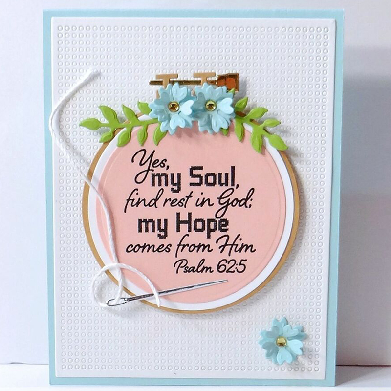 Plantilla de troqueles de cort - Embroidery Paper reseña y precio