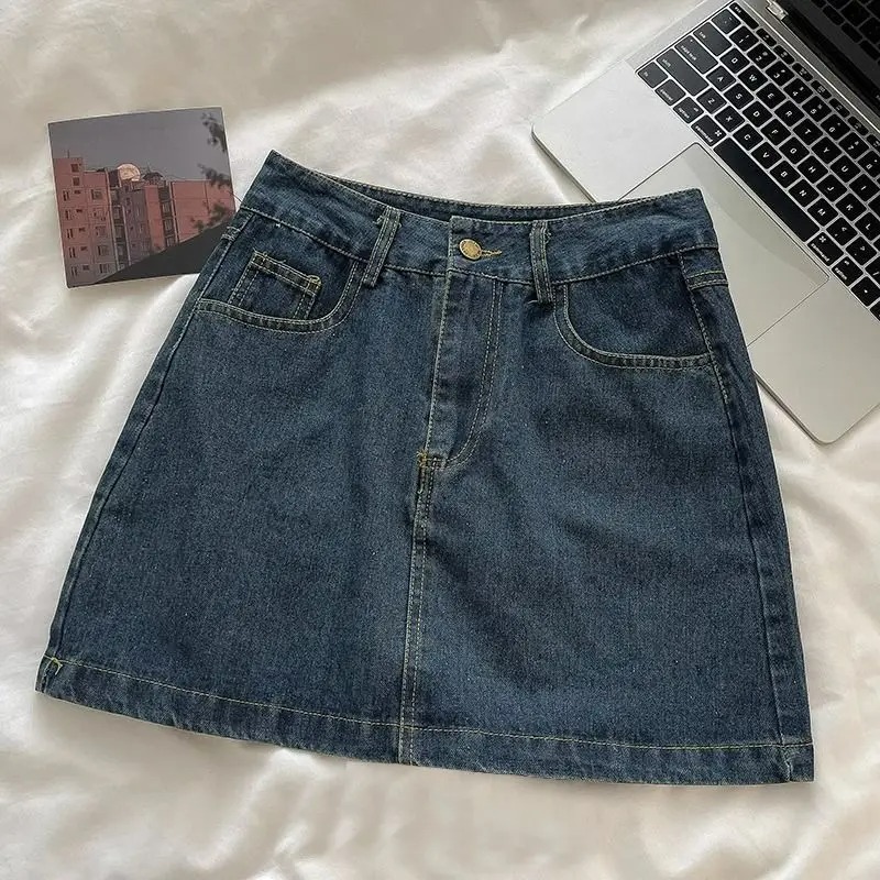 Conjunto de Falda Vaquera Y2K: - Embroidery A reseña y precio