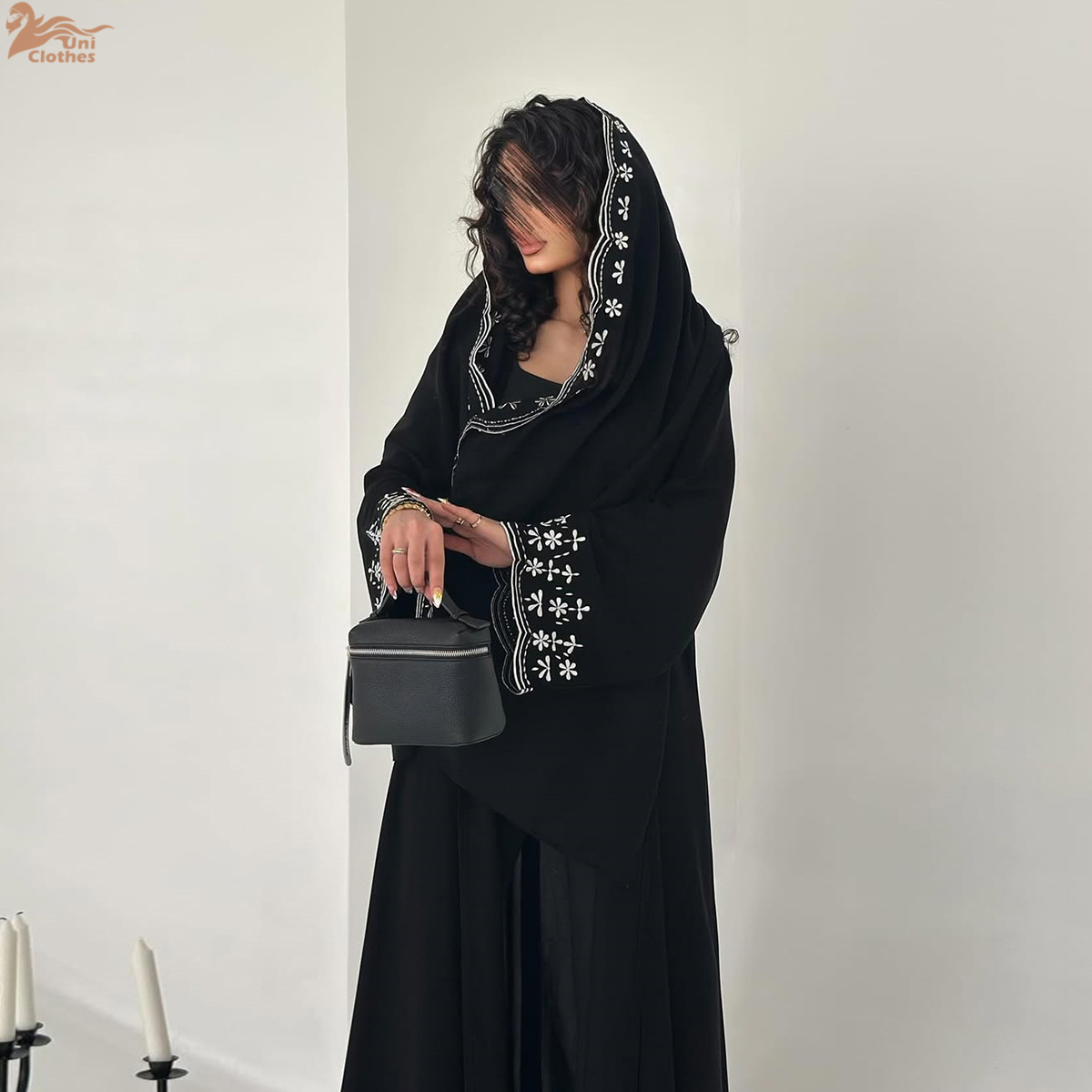 Cárdigan de Lujo con Mangas Bo - Embroidery Hijab reseña y precio
