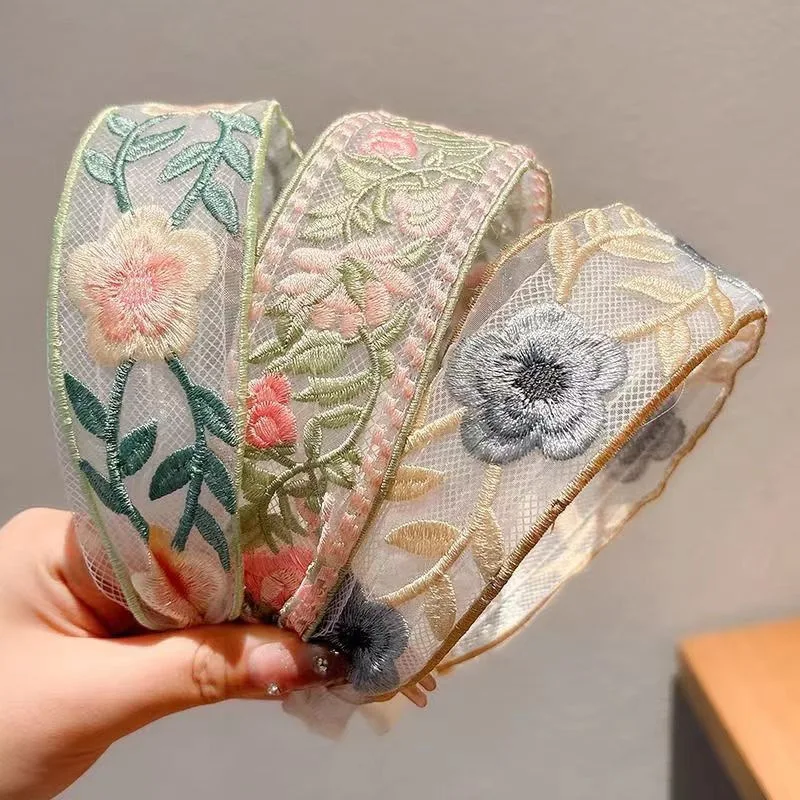 1/3 diadema elegante de gasa c - Embroidery Hooping reseña y precio