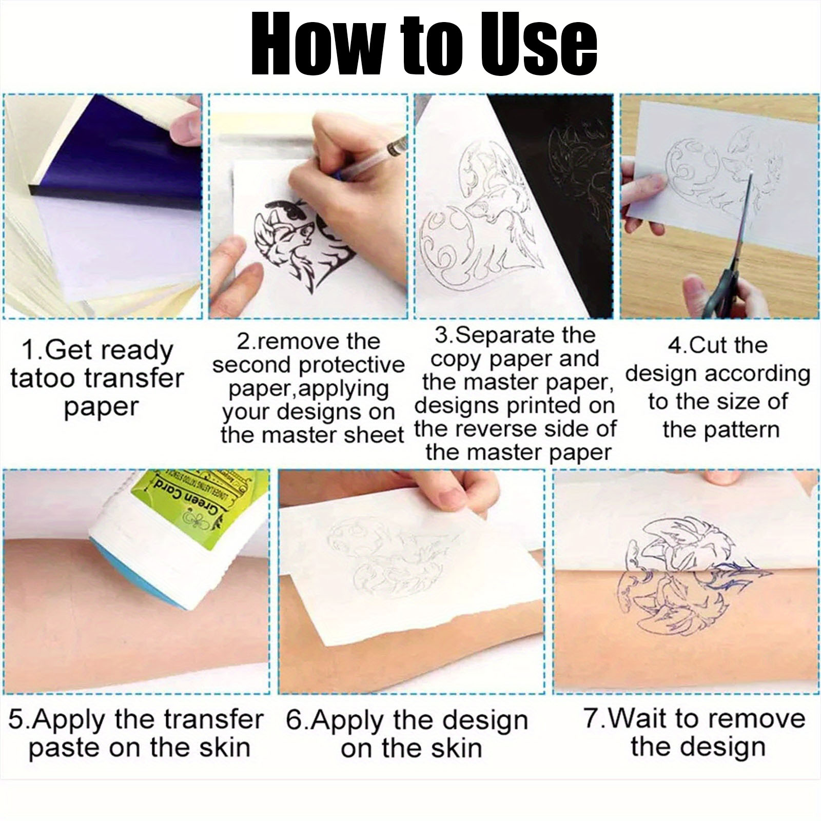 100 Uds papeles de transferenc - Transfer Paper Carbon reseña y precio