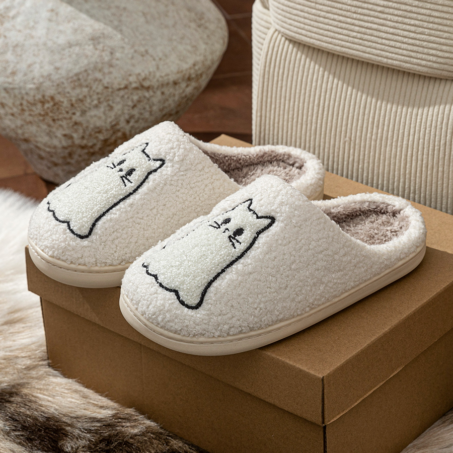 Zapatillas de mujer exquisitas - Embroidery Cat reseña y precio