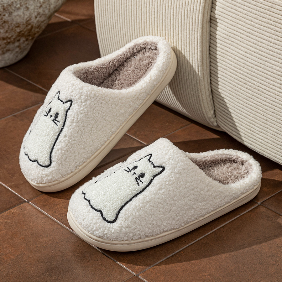 Zapatillas de mujer exquisitas - Embroidery Cat reseña y precio