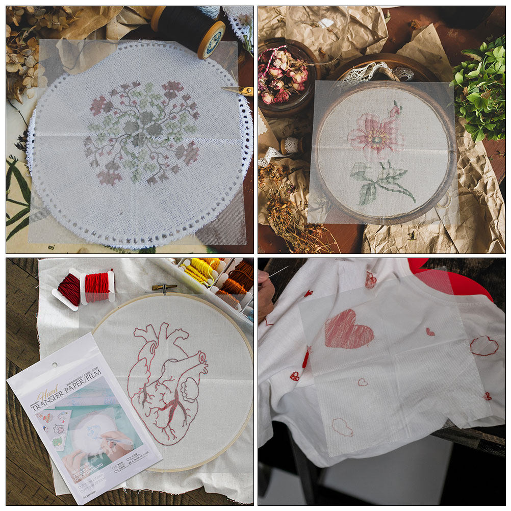 Juego de 8 Hojas de Papel de T - Embroidery Paper reseña y precio