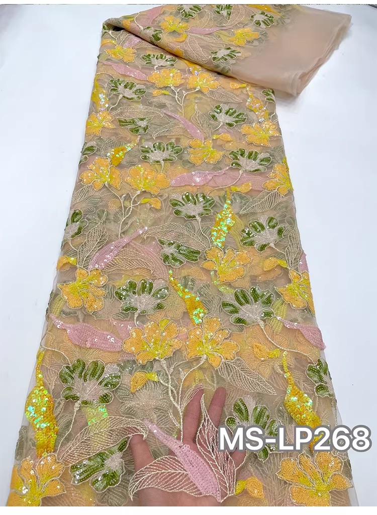 1 yarda de tela de lujo de dob - Embroidery Net Dress reseña y precio