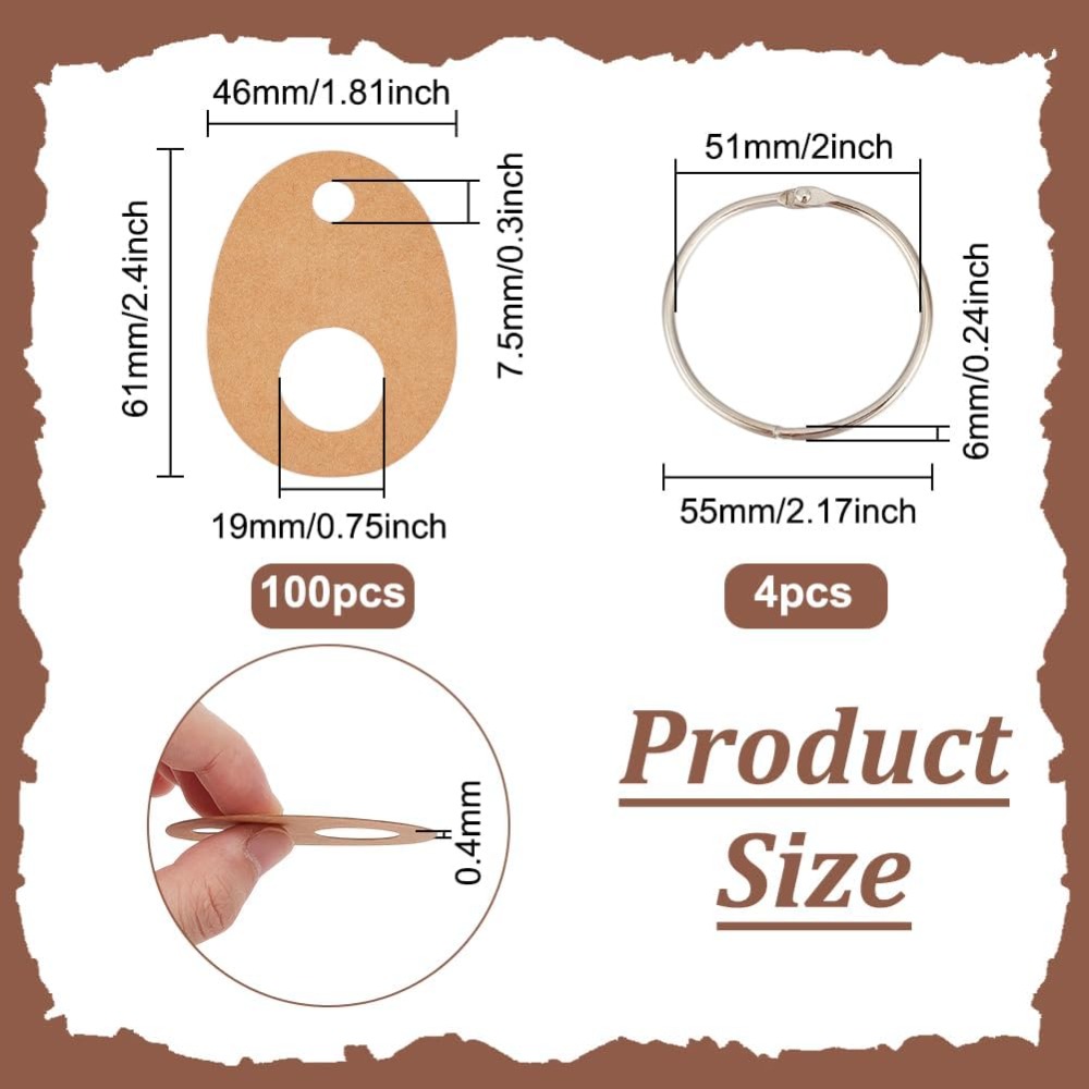 100 Uds. De gotas de hilo de l - Embroidery Paper reseña y precio