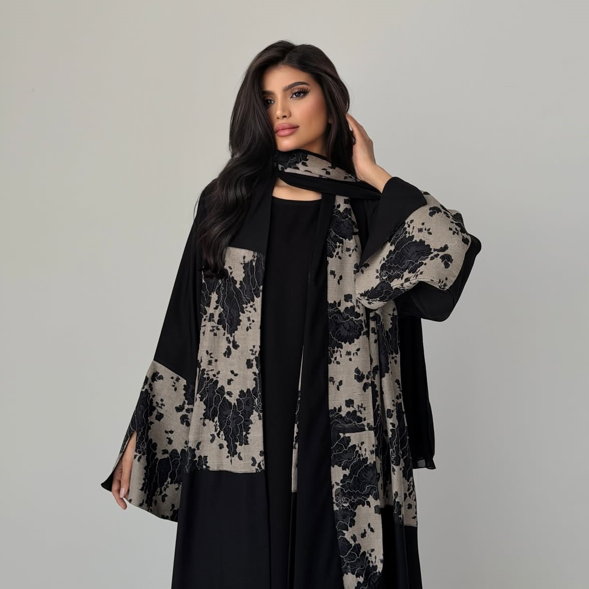 Conjunto de 2 piezas de Abaya  - Embroidery Hijab reseña y precio