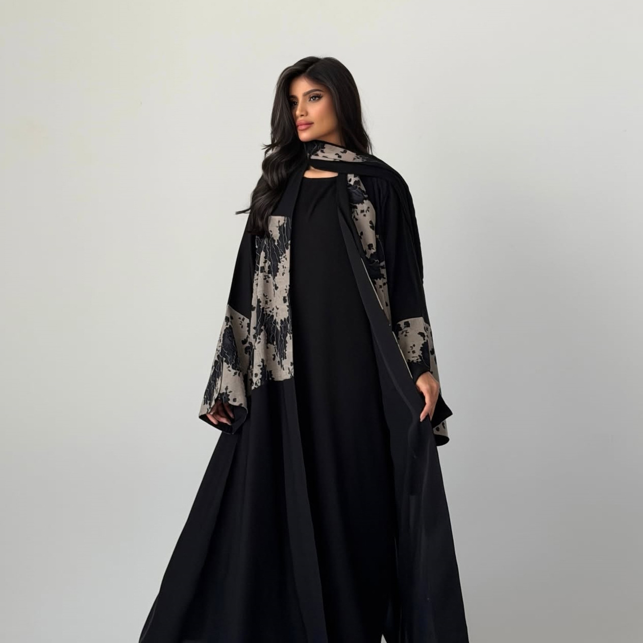 Conjunto de 2 piezas de Abaya  - Embroidery Hijab reseña y precio